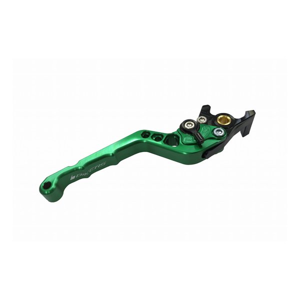 【25日は24時間限定クーポン配布】BIKERS（バイカーズ）フロントブレーキレバー カーブタイプ グリーン H0701-GRN(2640196)代引不可 送料無料｜e-zoa SHOP