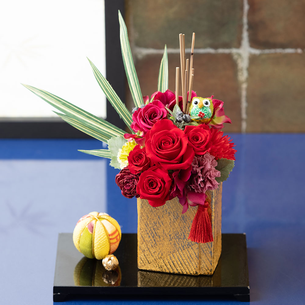 敬老の日 プリザーブドフラワー 祝華 紅華 バラ カーネーション ギフト プレゼント 敬老の日ギフト 敬老の日プレゼント 孫 花 贈り物 フラワーギフト お祝い 祖父 祖母 祖父母 おじいちゃん おばあちゃん ブリザーブド ブリザード プリザード 枯れない 長持ち