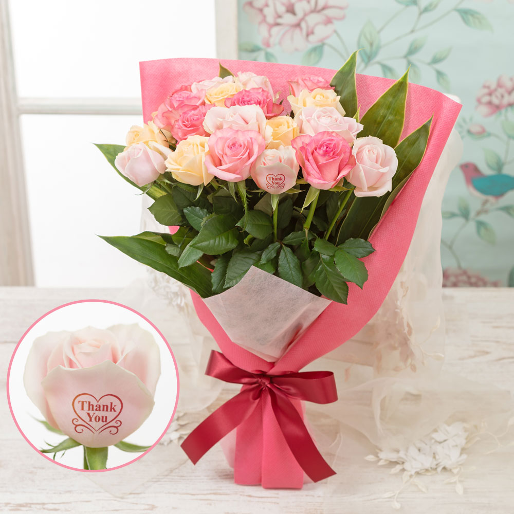 【楽天市場】【送料無料】 母の日 花束「レター・ローズ“Premium Rose” ～バラに気持ちを託して