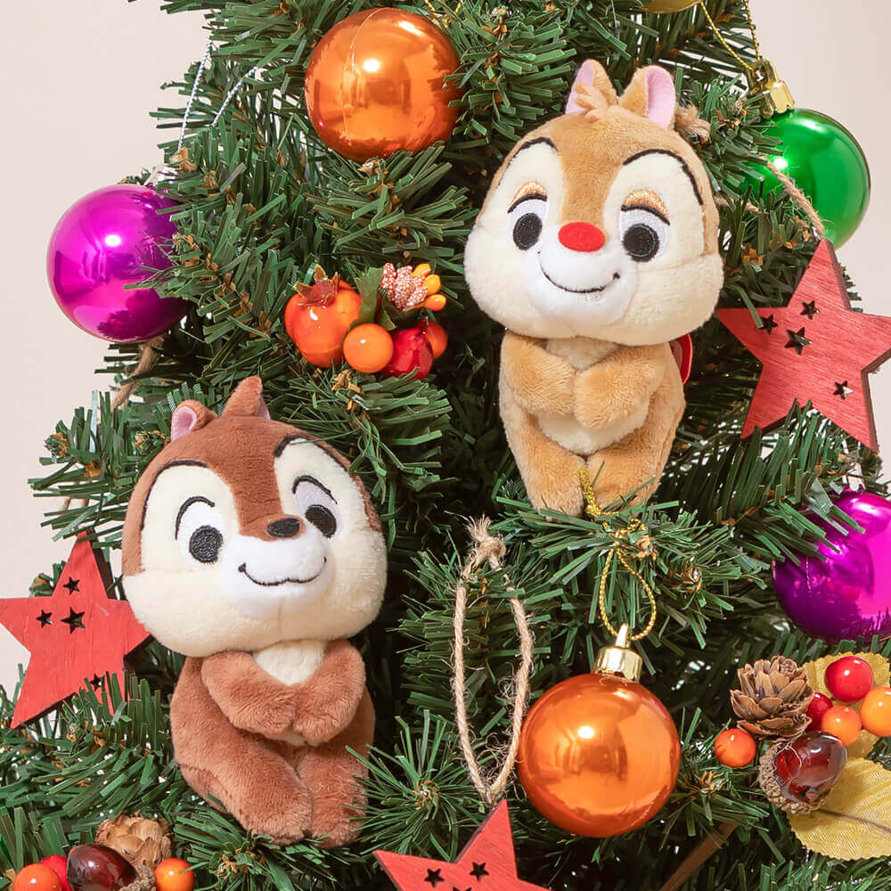 楽天市場 ディズニー クリスマスツリーセット わくわくクリスマス Chip Dale 60cm イイハナ ドットコム