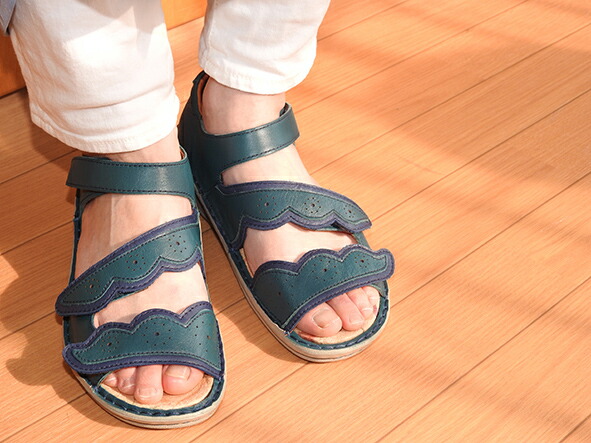 楽天市場】HPS hps エッチピーエス 健康靴 サンダル No.18919(ブラック