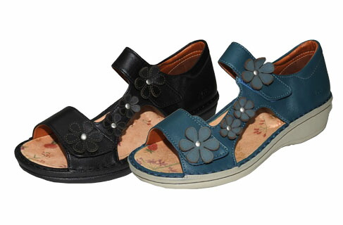 代引不可 花のデザインが可愛い新作サンダル No ブラック ブルー おしゃれ サンダル 歩きやすい 疲れにくい お出掛け 蒸れない 本革 通気性 ウォーキング 足ツボ 手縫い Hps Hps 楽な靴 インソール 最終値下げ Fcipty Com