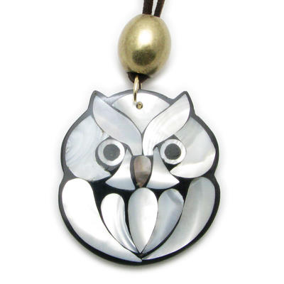 首飾 レディース 殻 生得 ふくろう みみずく 皮革ネックレス 不悩ます メンズ 自然的 ロング Fragrant Day Kn Hotjobsafrica Org