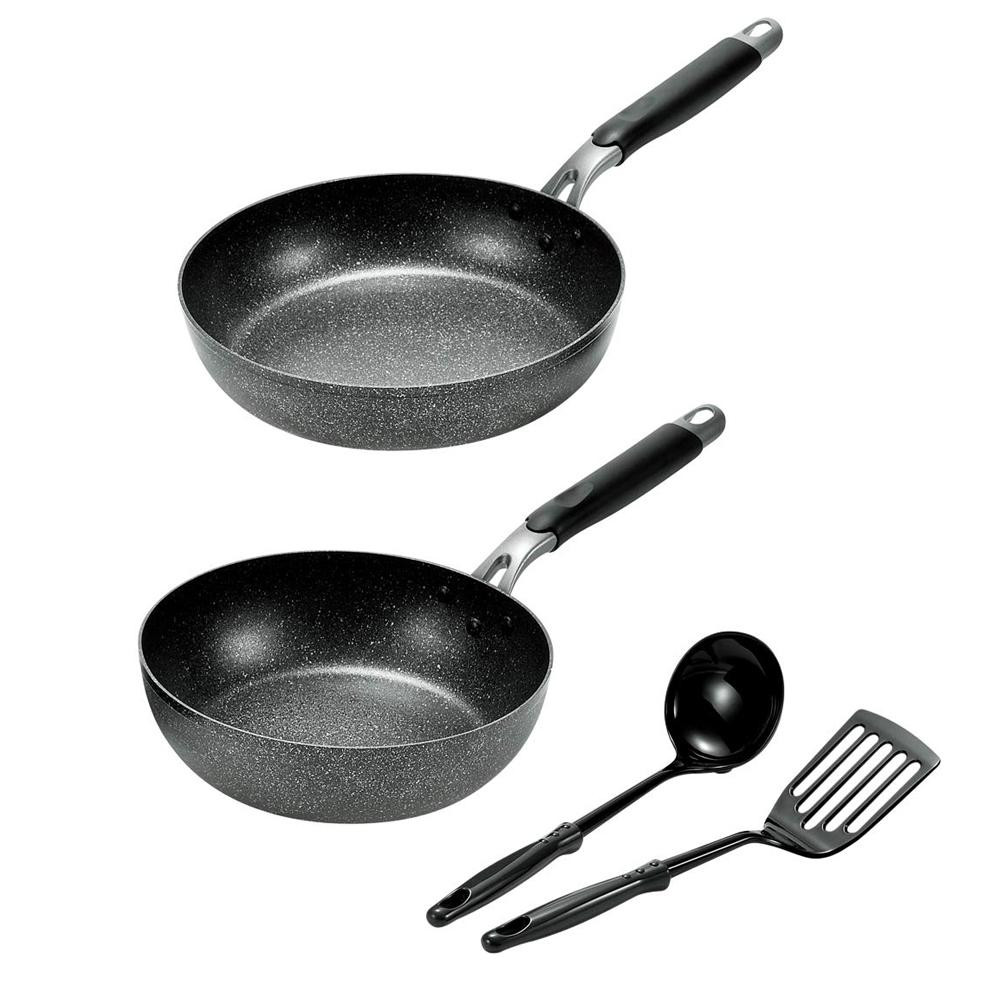 楽天1位 ネオストーンプレミアム フライパン26cm ディープパン24cm お玉 ターナー付 Nsp 800s 家事用品 レビュー投稿で次回使える00円クーポン全員にプレゼント鍋 パン 全商品オープニング価格特別価格 Www Mundotour Cl