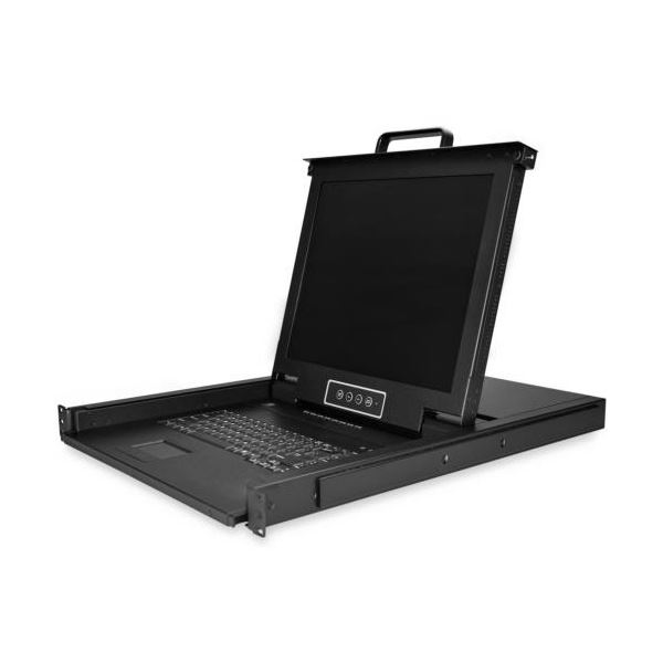 【送料無料】StarTech.com KVMコンソール ラックマウント型 8ポート 17型モニター RKCONS1708K 1台