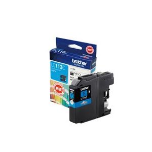 【送料無料】(業務用2セット) brother ブラザー工業 インクカートリッジ 純正 【LC113C】 シアン(青) 4,735円