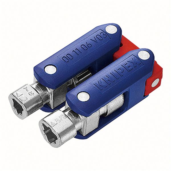 【送料無料】KNIPEX クニペックス ダブルジョイントコントロールキャビネットキー 001106V03 工具 ツール DIY 作業工具