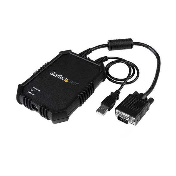 【送料無料】StarTech.com ノートパソコン-サーバ接続KVMコンソール 保護筐体 USB2.0準拠 ブラック NOTECONS02X1個