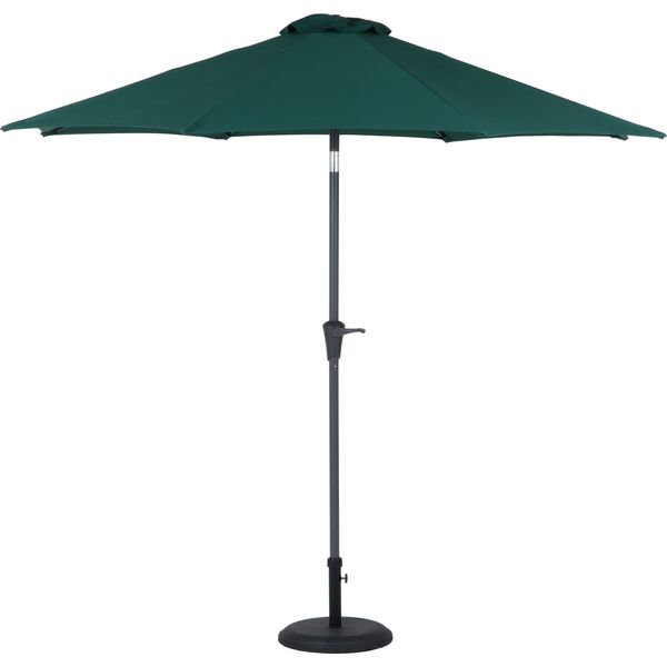 【送料無料】アルミパラソル 270cm グリーン 組立品【代引不可】