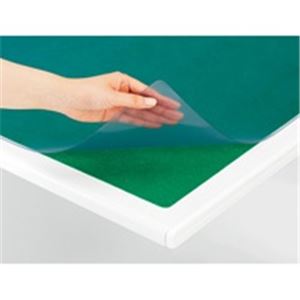 【送料無料】プラス デスクマットOA/マウスパッド 【690mm×990mm】 マウス使用可 下敷付き 斜めカット加工 DM-107EW
