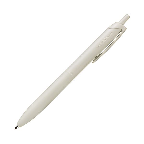 【送料無料】（まとめ） 三菱鉛筆油性ボールペン ジェットストリーム シングル （Lite touch ink搭載） 0.7mm 黒 （軸色：シェルホワイト）SXNLS07.1 1セット（10本） 【×3セット】