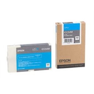 EPSON エプソン インクカートリッジ 純正 【ICC54M】 シアン(青)