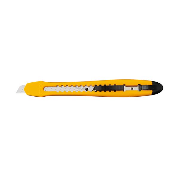 【送料無料】オルファエコカッターS型（文具専用） イエロー 188BSY 1セット（20本）