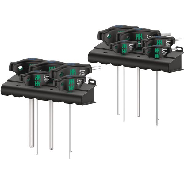 【送料無料】WERA ヴェラ 10本組 T型 HEX レンチセット ラック付き 023451 工具 ツール DIY 作業工具 道具