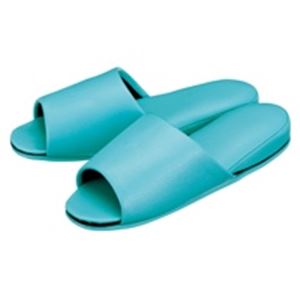 【送料無料】オーミケンシ 前開スリッバ 10835359 みどり 10足