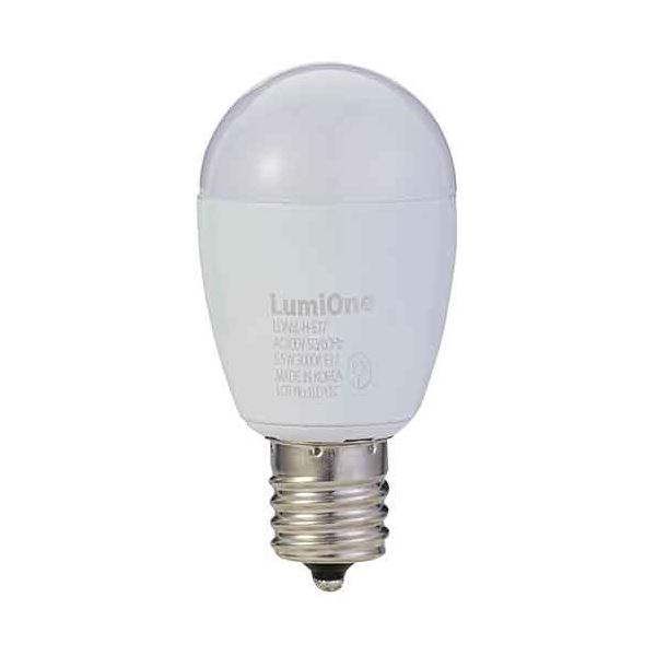 【送料無料】（まとめ） インターテクノロジー LED電球 ミニクリプトン形 E17口金 5.5W 3000K 電球色 LDA6L-H-E17 1個 【×3セット】