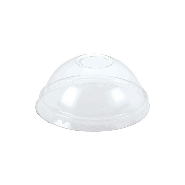 【送料無料】シモジマHEIKO 透明カップ A-PET ドーム蓋 口径85mm C穴付き #0045250111セット（1000個：50個×20パック）