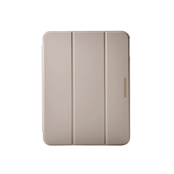【送料無料】エレコム iPad(A16) フラップケース 薄型軽量 CHIC STYLE スリープ対応 グレージュ TB-A25RWVJM3GB