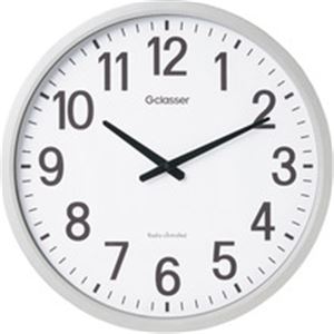 【送料無料】電波掛時計 ザラージ GDK-001