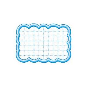 【送料無料】（まとめ） ササガワ 抜型カード 立体枠 雲型43×60mm ブルー 16-4087 1セット（250枚：50枚×5パック） 【×3セット】
