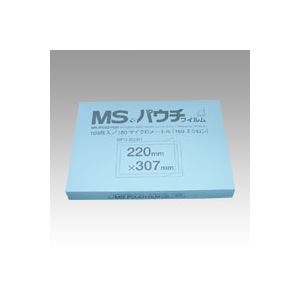 【送料無料】明光商会 MSパウチフィルム MP15-220307 100枚