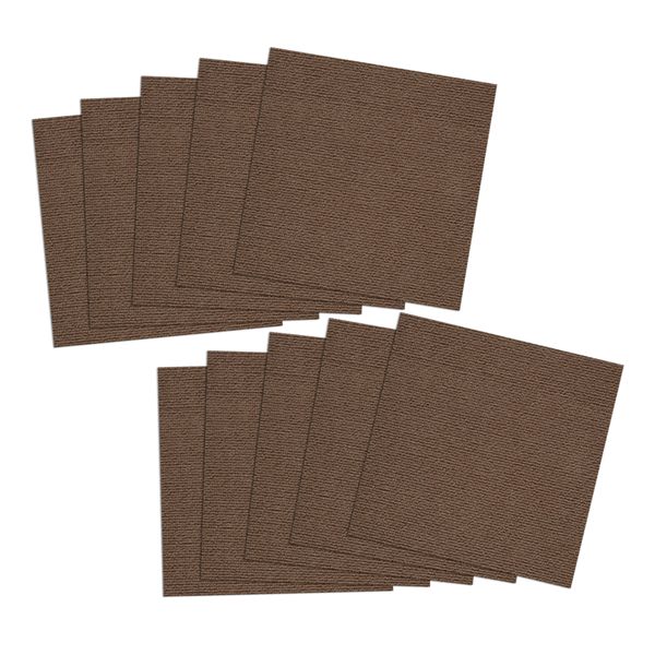 【送料無料】サンコー タイルマット45×45cm 10枚入 ブラウン ペット住関連用品【代引不可】