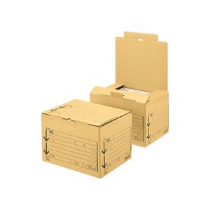 【貨物輸送無料】(まとめ）百獣の王事務器 留め書き保護すること箱 （一元管理印字機）A4用 内寸W420×D325×H265粍 SC-12 1個  【×15仕かける】