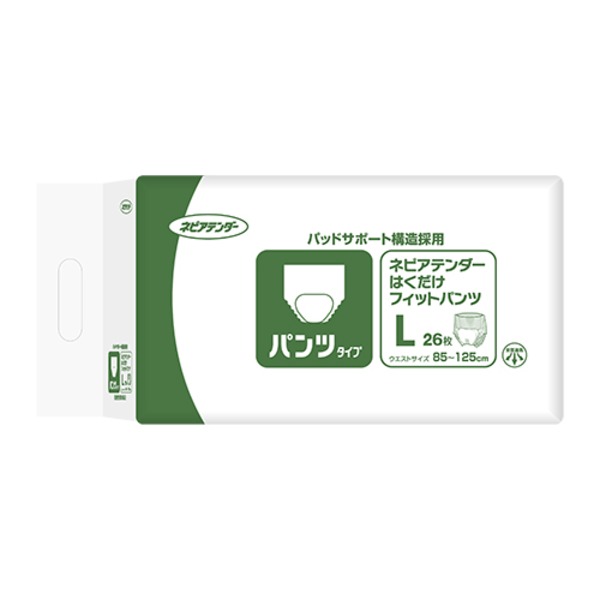 【送料無料】ネピアテンダーはくだけフィットパンツL4P|イーグルアイ店