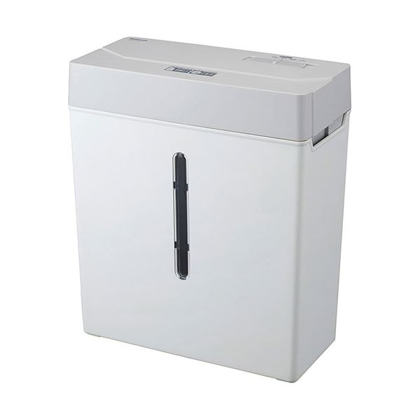 パーソナルシュレッダ クロスカット/デスクトップタイプ ライトグレー NSE-DTC01LG パーソナルシュレッダ クロスカット ⁄ デスクトップタイプ ライト