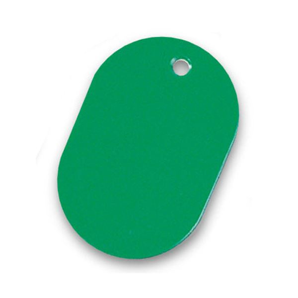 【送料無料】（まとめ） ソニック 番号札無地 大 緑 NF-741-G 1セット（50個：5個×10パック） 【×3セット】