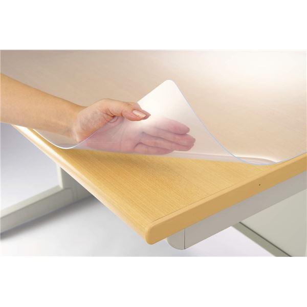 【送料無料】デスクマット 再生オレフィン1.5mm厚 990×690mm シングルタイプ
