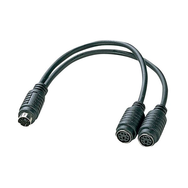 【送料無料】【5個セット】 サンワサプライ PS／2スプリッター（0.2m） KB-PSY02K2X5