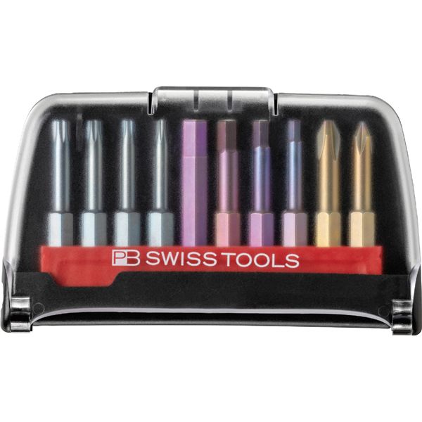 【送料無料】PB SWISS TOOLS ピービースイスツールズ 10本組 段付きビットセット ケース入 E6.700BC 工具 ツール DIY 作業工具｜イーグルアイ店