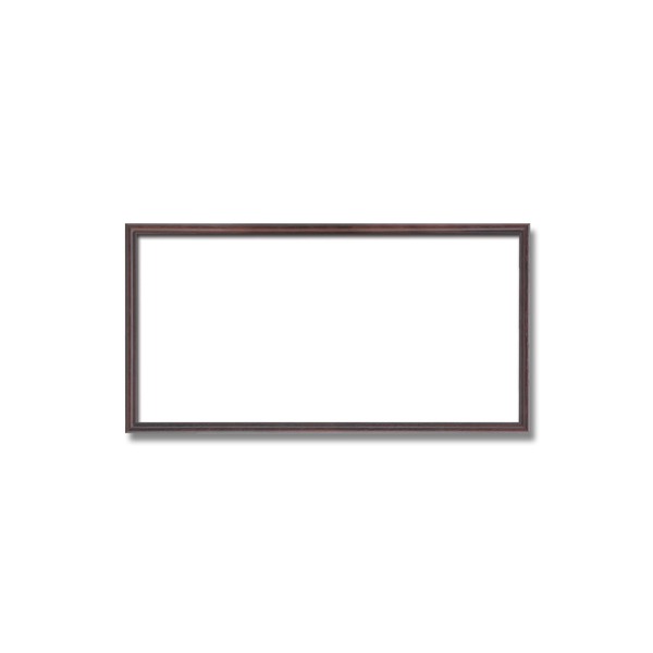 【送料無料】〔 長方形額 〕 木製額 カラー長方形額 400×250mm ブラウン 縦横兼用額 カラー4色展開 額 額縁 フレーム