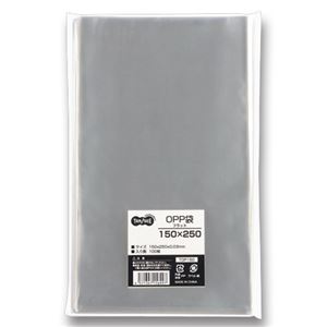 【送料無料】（まとめ） TANOSEE OPP袋 フラット 150×250mm 1パック（100枚） 【×15セット】