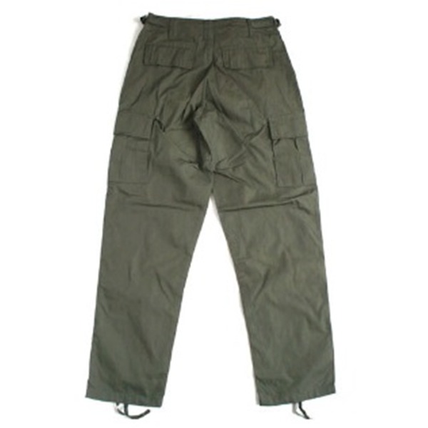 【送料無料】アメリカ軍 BDU カーゴパンツ Lサイズ オリーブ リップストップ YN521007 レプリカ ミリタリーパンツ 軍モノ 迷彩服