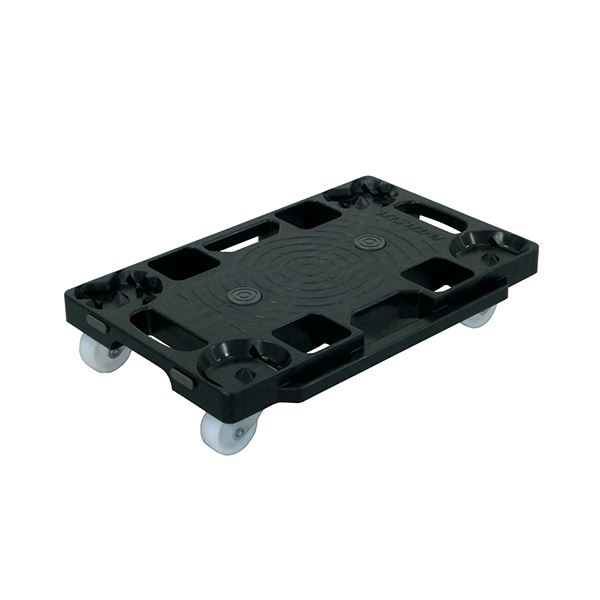 【送料無料】ナンシン 台車 樹脂連結 ドーリー PD-403-2SN