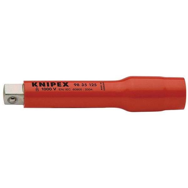 【貨物輸送無料】KNIPEX クニペックス 9835-125 3/8SQ 不成立エキステンションバー 1000V 物の具 物の具 DIY 進め方物の具 物の具 エキステンションバー 花・ガーデン・DIY-その他