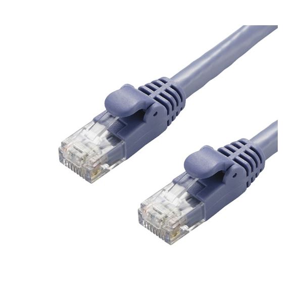 【送料無料】エレコム LANケーブル／CAT6A／スタンダード／40m／ブルー LD-GPA／BU40