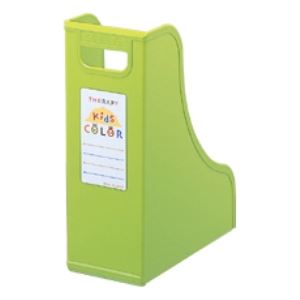 【送料無料】(業務用セット) セラピーキッズカラー ファイルスタンド A4 フボ-TC6-KG キッズグリーン【×10セット】