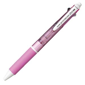 【送料無料】（まとめ） 三菱鉛筆 多機能ペン ジェットストリーム2＆1 0.7mm （軸色：ピンク） MSXE350007.13 1本 【×10セット】