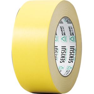 【送料無料】（まとめ） 積水化学 カラークラフトテープ#500WC 50mm×50m 黄 K50WY13 1巻 【×20セット】