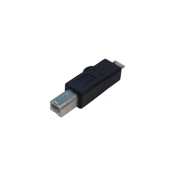 【送料無料】(まとめ)変換名人 変換プラグ USB B(オス)→microUSB(オス) USBBA-MCA【×10セット】