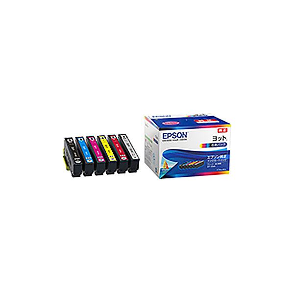 【貨物輸送無料】【完全無欠品】 EPSON エプソン インキ薬莢 【YTH-6CL 6色容器に並べる】
