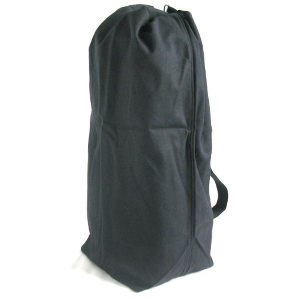 【送料無料】コットン キャンパス ダッフルバック カバン 63L ブラック M ワンショルダー 防腐 防虫 ミリタリーバッグ ミリタリーウェア