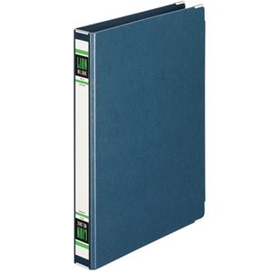 【貨物輸送無料】(まとめ) 百獣の王事務器 発条整理保存用具 A4タテ 2穴 300枚封じこめる 背幅36粍 紺 No.100K-A4S 1冊 【×10仕掛ける】