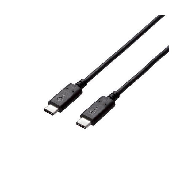 【送料無料】エレコム USB2.0ケーブル(Type-C-TypeC) U2C-CC5P40NBK