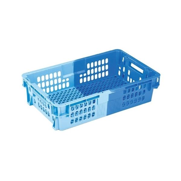 【送料無料】【5個セット】 業務用コンテナボックス/食品用コンテナー 【NF-M21C】 ダークブルー/ブルー 材質：PP【代引不可】 10,493円