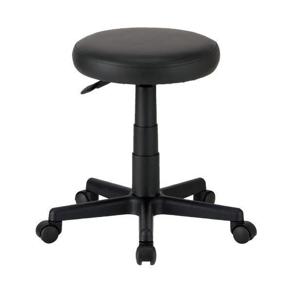 【送料無料】ジョインテックス 丸イス PVC ブラック 組立品 C903J 9,023円
