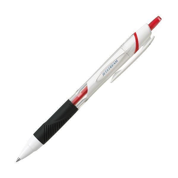 【送料無料】（まとめ）三菱鉛筆 油性ボールペン ジェットストリーム 0.5mm 赤 SXN15005.15 1セット（10本） 【×5セット】